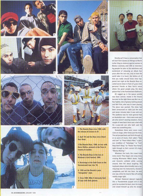 beastieboys76 Juice magazine, Number 7 1999